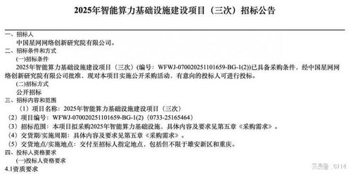 中国星网智算基建三度招标 破解“连续流标”背后的机遇与挑战
